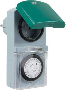 REV Zeitschaltuhr, für innen und außen, mechanisch 0025700409
