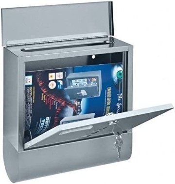 Rottner Briefkasten Costa Inox, silber, T06046