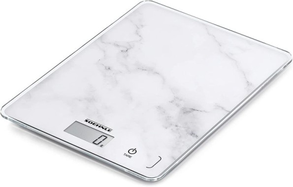 Soehnle Digitale Küchenwaage Page Compact 300 Marble, 61516