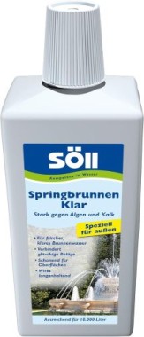 Söll SpringbrunnenKlar Springbrunnenreiniger, 1 l für 10.000 Liter, 80694