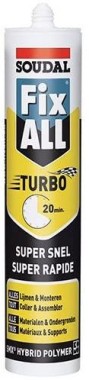 Soudal Fix-All Turbo wit 290 ml 122237