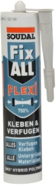 Soudal Fix All Flexi, Universalkleber, 470 g, hellgrau 119379