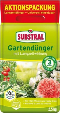 Substral Gartendünger mit Langzeitwirkung, 2,5 kg, 77110