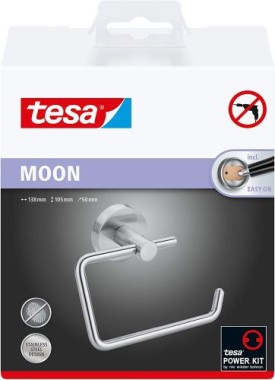 Tesa MOON Toilettenpapierhalter, 50x138x105 mm, 40301-00000-00