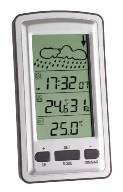 Hagebau Nadlinger - TFA Dostmann Digitales Innen-Außen-Thermometer, 30.1012