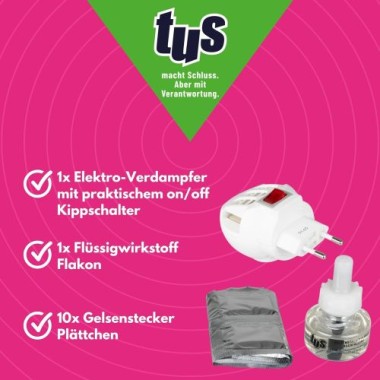 TUS Gelsenstecker Set, 36067, Biozid-Reg.-Nr. N-108664, N-108665