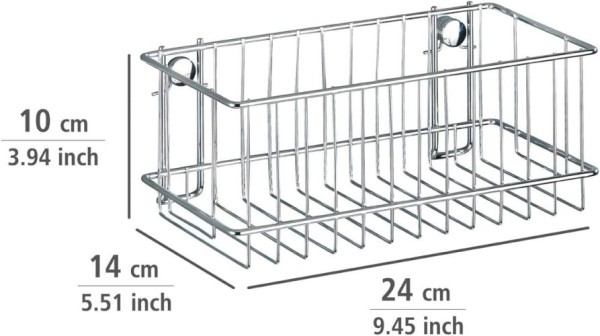 WENKO Wandablage Classic, Stahl, 21430100