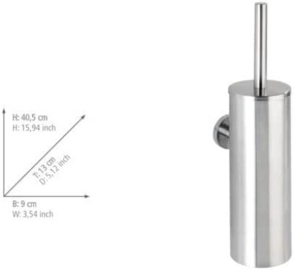 WENKO WC-Bürstenhalter Bosio Edelstahl matt, 21550100