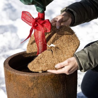 Windhager Kokos-Mulchscheibe, Winterschutz , Ø 37 cm, 06591