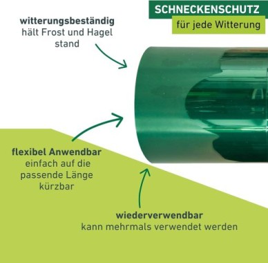 Windhager Schneckenbarriere, 14m x 20cm, 02416