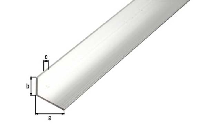 Alberts BA-Profil,Winkel,ALUnatur30x15x2/1m 499822