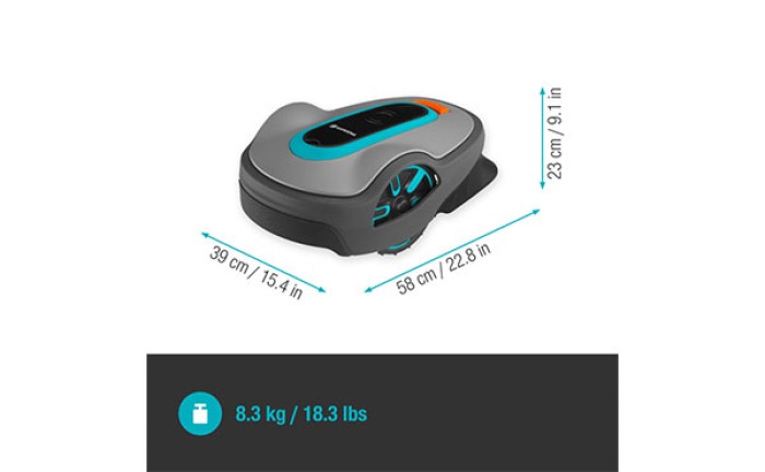 Gardena Mähroboter SILENO life, 750 m² 15101-20