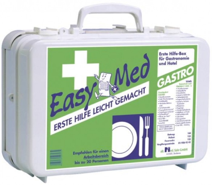 Easy Med Erste Hilfe Box für Hotel und Gastronomie, Type 2, 3234