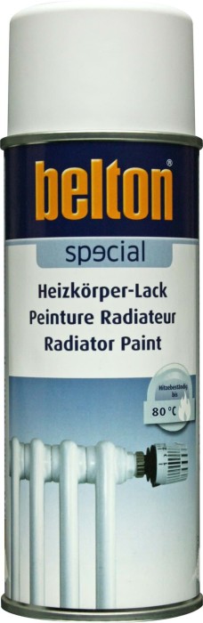 Belton Heizkörper Lackspray Reinweiß, 400 ml, 323451