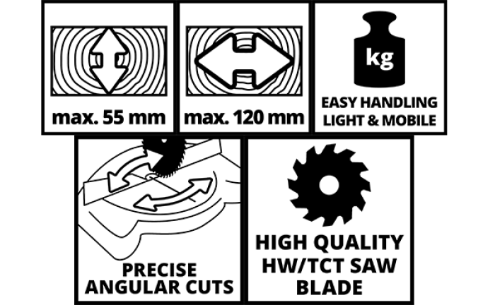 Einhell Kapp-Gehrungssäge TC-MS 2112 4300295