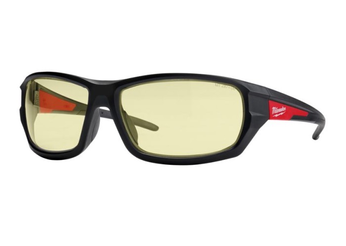 Milwaukee Performance Schutzbrille gelb 4932478928