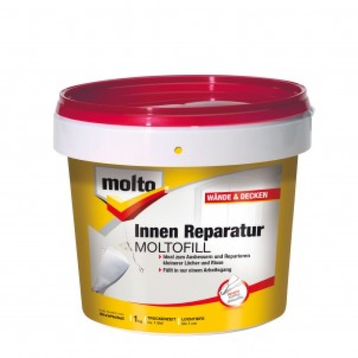 Molto Innen Reparatur Moltofill, 1kg, weiß, 5087716