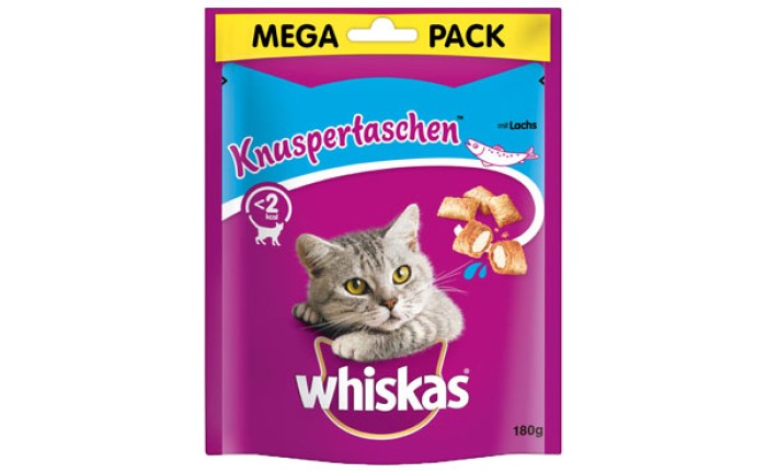 MA Whiskas Knuspertaschen MP 180g, Lachs  409313