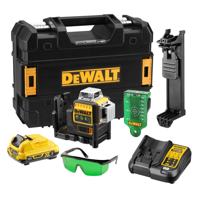 Dewalt Linienlaser grün DCE089D1G-QW