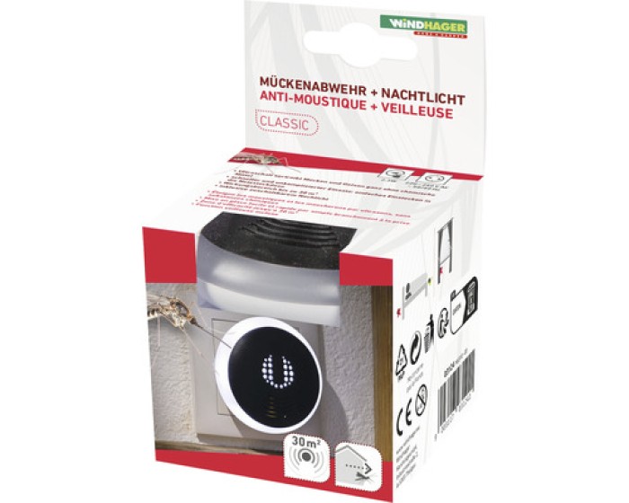 Windhager Mückenabwehr & Nachtlicht Classic, 03124