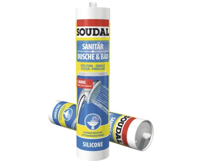 Soudal Dusche & Bad, 310ml grau