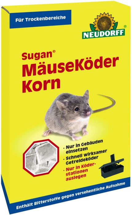 NeudorffSugan Mäuseköder Korn 120g, 618552