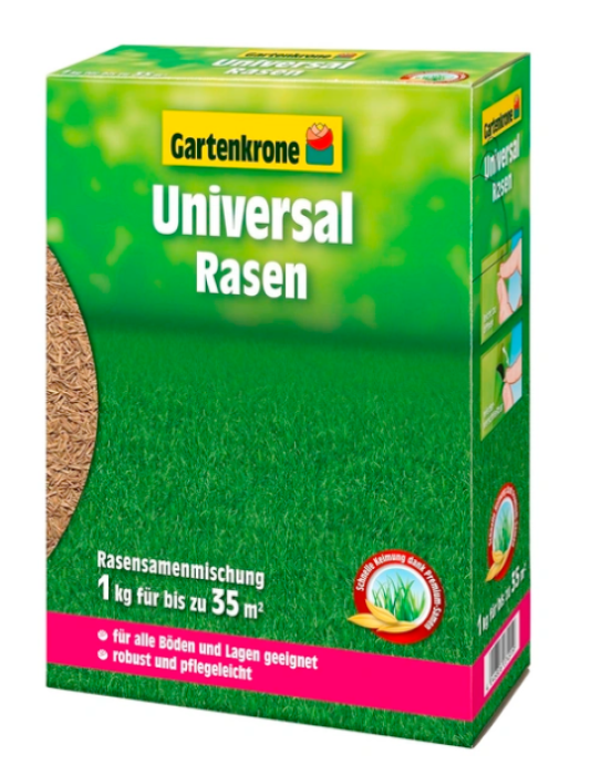 Gartenkrone Universalrasen 1,0Kg, 628328