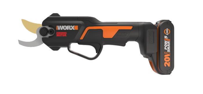 Worx Astschere WG330E, 20 V, inkl. Akku und Ladegerät, WG330E_20V