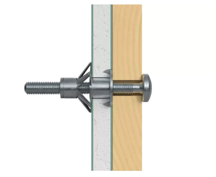 fischer Hohlraum-Metalldübel HM 5 x 52 S B im Beutel, 20 Stück, 48042