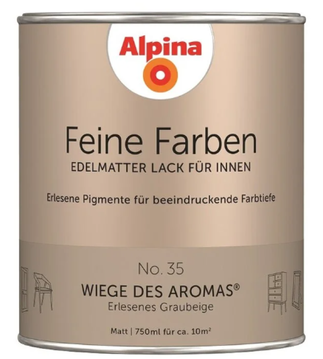 Alpina Feine Farben Lack, Wiege des Aromas, 750 ml, 984093