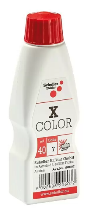 Schuller X-Color Abtönfarbe Orangegelb, 40ml, lichtecht und wetterfest, 90607