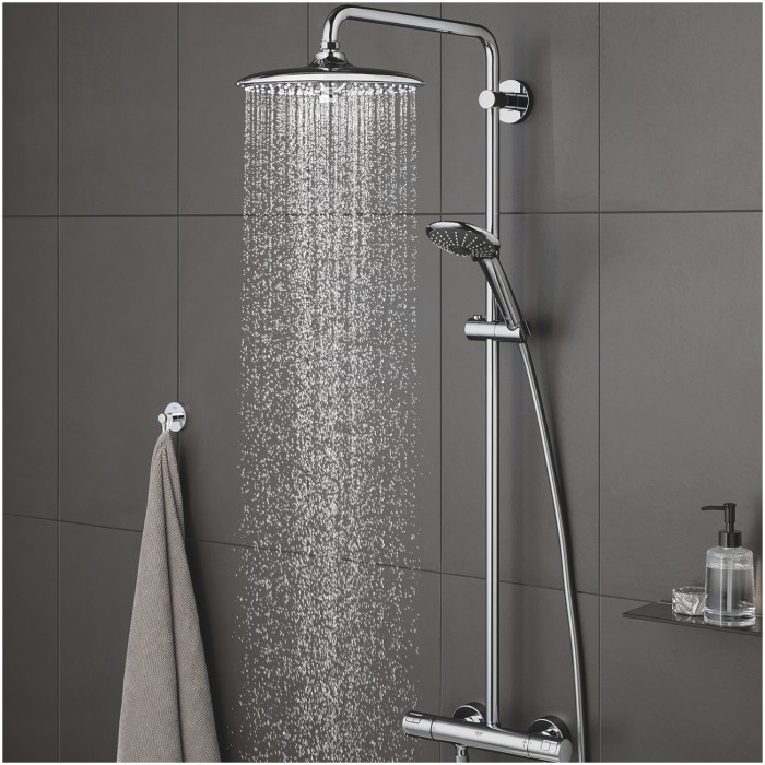 GROHE Vitalio Joy 110 - Massage  Handbrause, wassersparend, mit 3 Strahlarten, 27319000