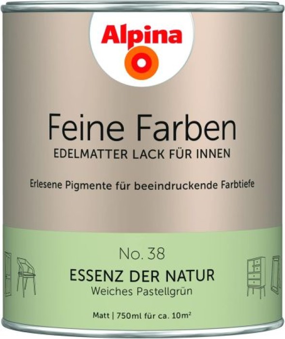 Alpina Feine Farben Lack, Essenz der Natur, 750ml, 984099