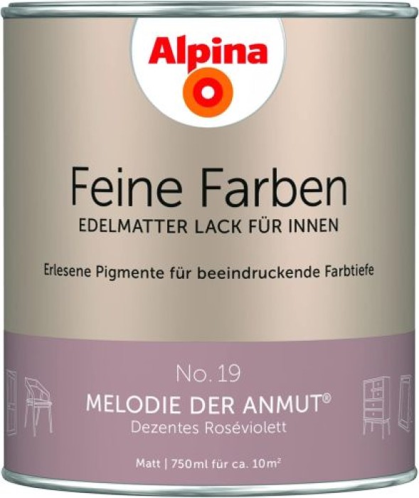 Alpina Feine Farben Lack, Melodie der Anmut, 750ml, 984106