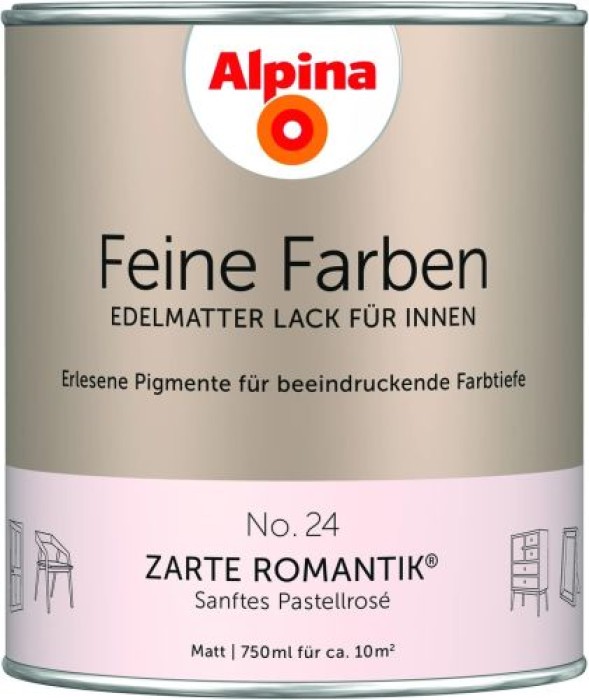 Alpina Feine Farben Lack, Zarte Romantik, 750ml, 984111