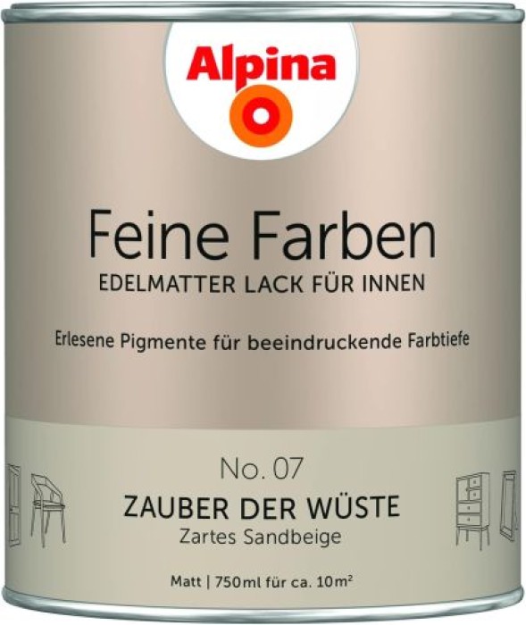 Alpina Feine Farben Lack, Zauber der Wüste, 750ml, 984094