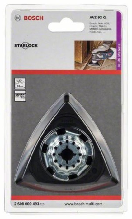 Bosch Starlock Schleifplatte AVZ 93 G 2608000493