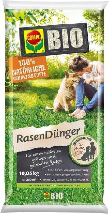 COMPO BIO Rasendünger, 10,05 kg, 28592