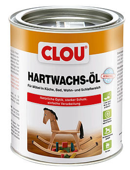 Clou Hartwachs-Öl antibakteriell, 0,75 L, 945346