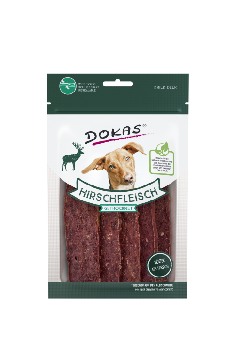 Dokas Hirschfleisch getrocknet 60 g 204500