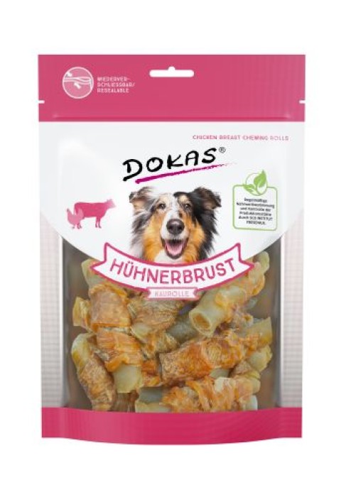 Dokas Hühnerbrust Kaurolle 250 g 200601