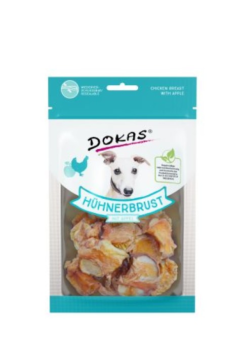 Dokas Hühnerbrust mit Apfel 70 g 200304