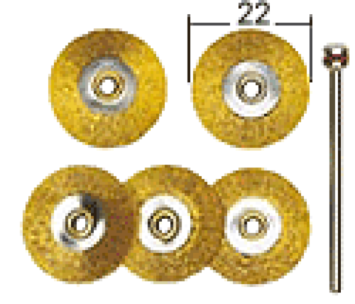 Proxxon Messingbürsten mit 5 Bürsten, 28962