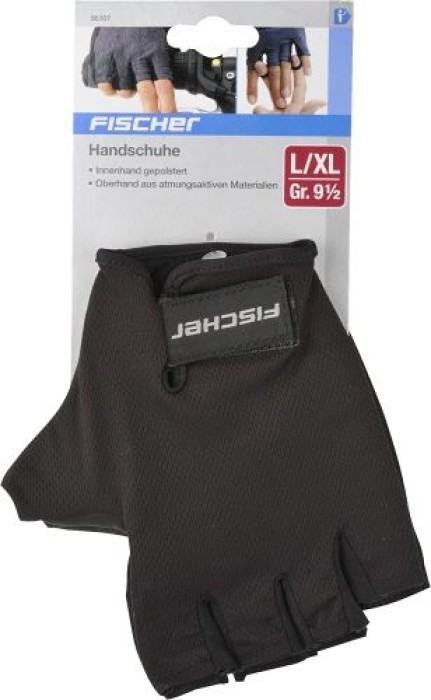 FISCHER Classic Fahrradhand- L-XL, Schwarz 86307