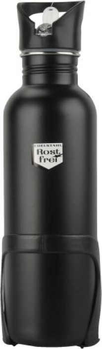 Fischer Trinkflasche Edelstahl mit Halter 750ml, 86057