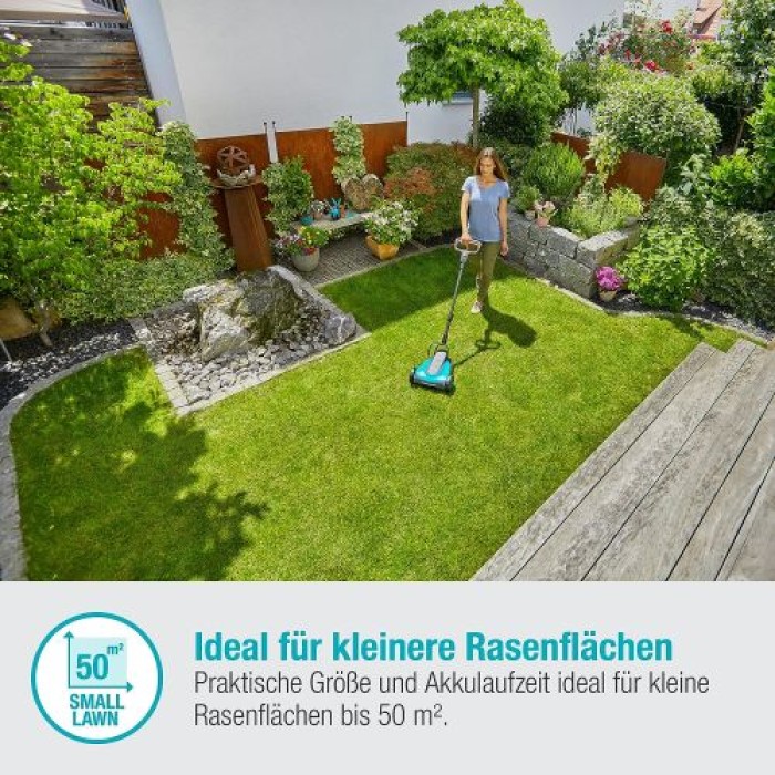 Gardena Akku-Rasenmäher HandyMower 22/18V solo, 14620-55