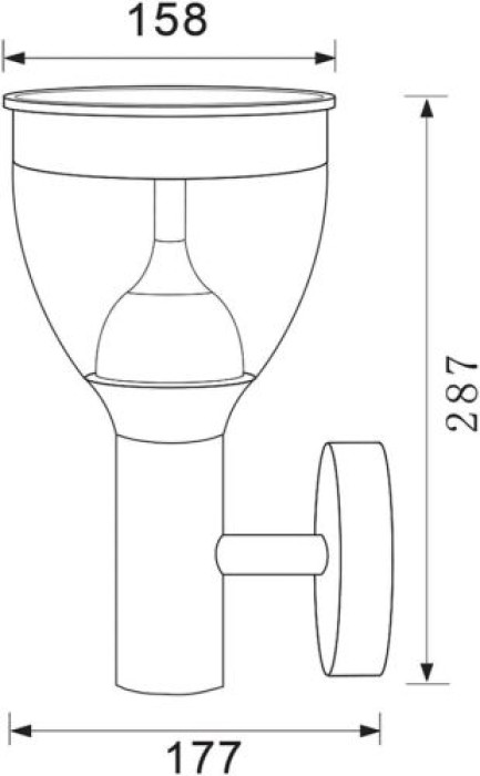 Globo LED Solar Außenleuchte  33435