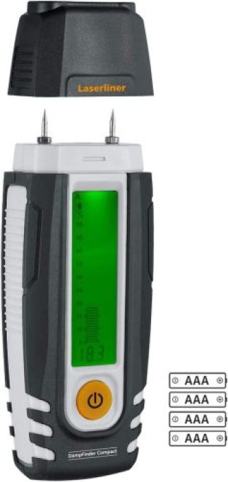 LASERLINER DampFinder Compact, Feuchtigkeitsmessgerät/Tester, 082.015A