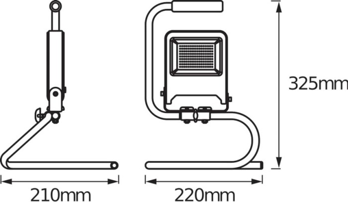 LEDVANCE LED Arbeitslicht, S-Stand, 30W, 4000K, 213852