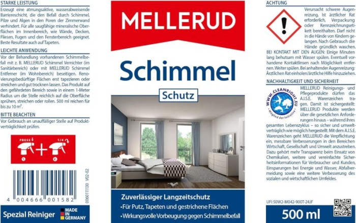 Mellerud Schimmel Schutz 0,5 L, 2001001582